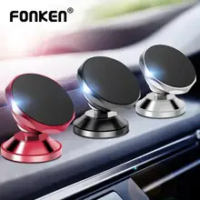FONKEN Автомобильный держатель для телефона на магните магнитный стол держатель Универсальный 360 крепление, устанавливаемое на вентиляционное отверстие в салоне автомобиля магнит подставка для мобильного телефона для автомобиля стойки GPS