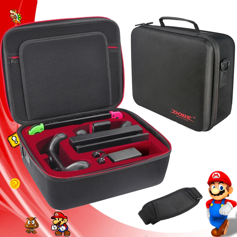 

Nintend Switch Accessories Carry Storage Portable Big Bag Nintendoswitch Travel Protective Case for Nintendo Switch Console