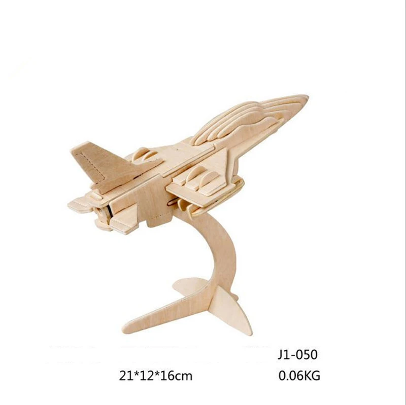3D Stereo Puzzle - Wood DIY (10)