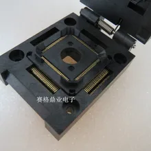 FPQ-100-0.5-10A QFP100 TQFP100 burn-в гнездо золотое покрытие тестовая плата для интегральных схем сиденье Тесты гнездо Тесты скамья