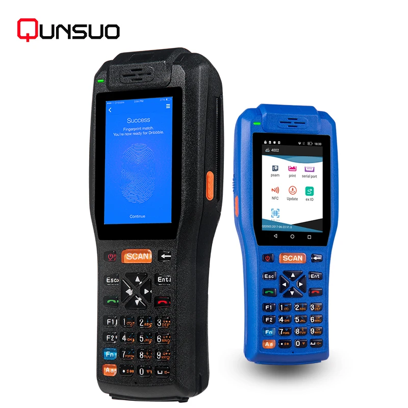 

Handheld touch screen Android 6.0 mobile POS payment terminal