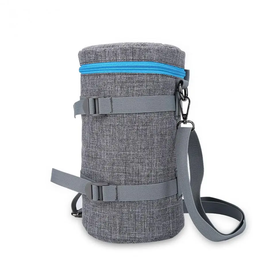 Waterproof Shockproof DSLR Camera Lens Shoulder Bag Pouch Case for