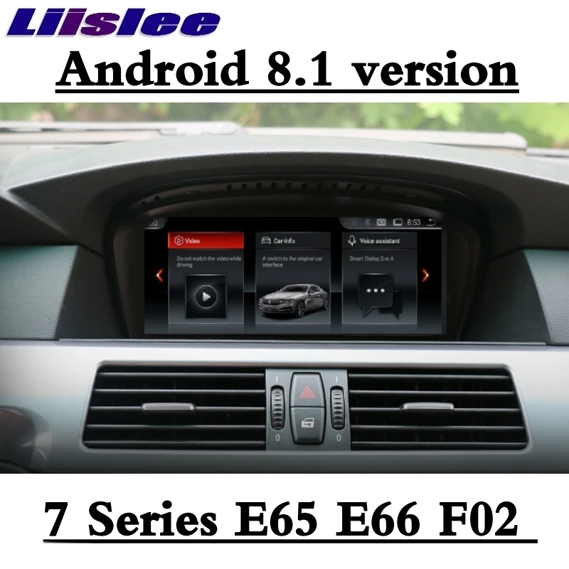 Liislee For BMW 7 E65 E66 2002~2009 Car Multimedia GPS Audio Media Radio Stereo Navigation Player NAVI 4