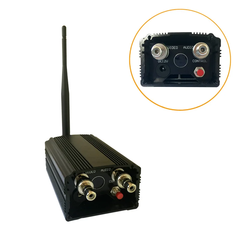3 6km Security Wireless Video Transmitter and Receiver 1200Mhz Long