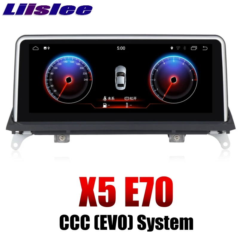 Clearance LiisLee For BMW X5 E70 2006~2011 For CCC System EVO ID6 CarPlay Adapter Car Multimedia Player GPS Audio Radio Navigation NAVI 1
