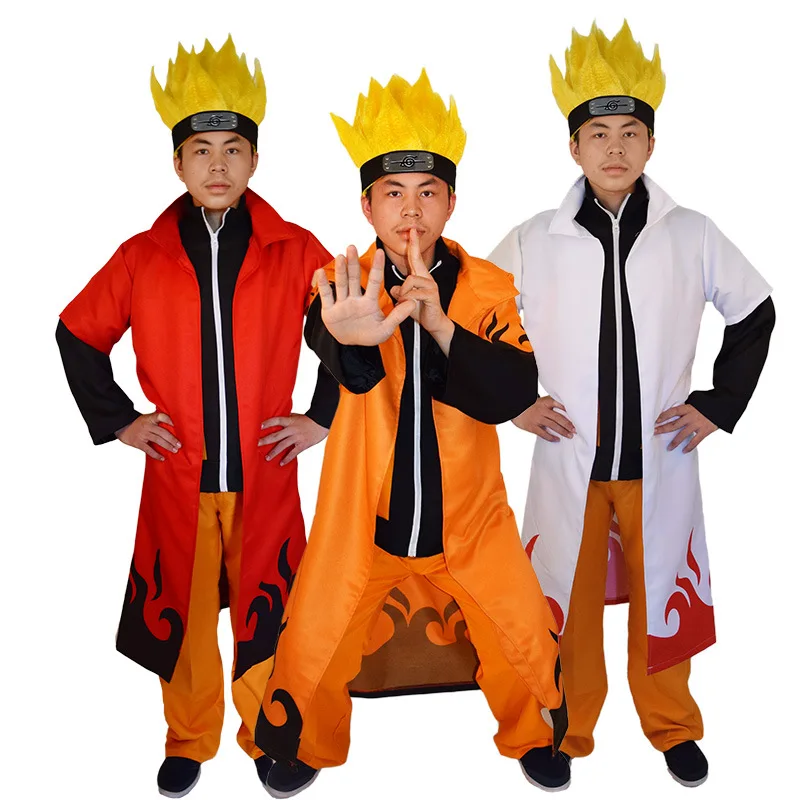 Костюм fireshadow на Хэллоуин плащ ninja четвертого поколения шестого naruto Плащ аниме