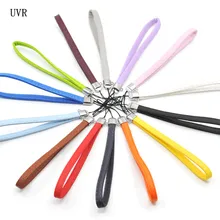 Искусственная кожа наручные руки сотовый телефон мобильный цепь ремни брелок Шарм Шнуры DIY Висячие веревки ремешок для ключей телефон украшения ремни