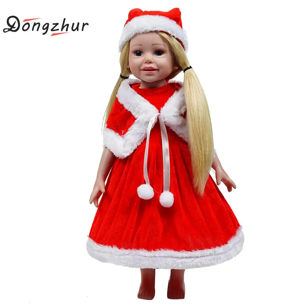 Dongzhur Christmas Doll Dress Suits Set 18" Doll Clothes And