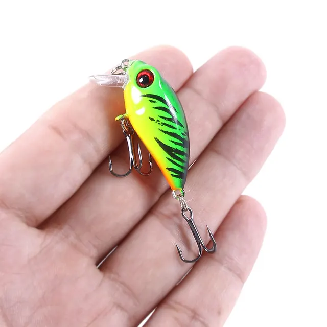 HENGJIA 1pcs Mini Crankbait Topwater Fishing Lure 40mm 3.5g Artificial Hard  Wobblers Bait Artificial Trout Pike Carp Fishing - AliExpress