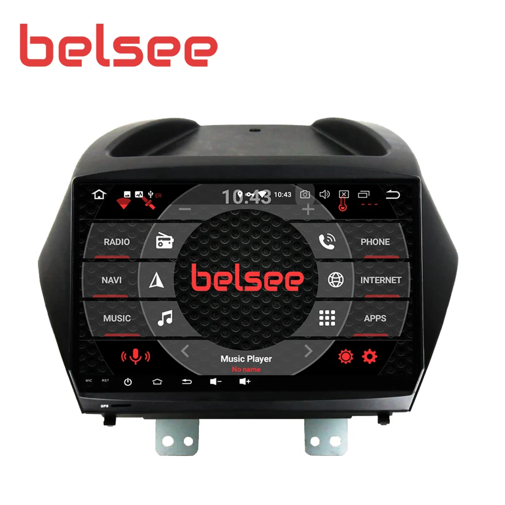 Belsee Android 9 0 для Hyundai IX35 Tucson 2009 2015 автомобильный Радио Стерео GPS навигация головное