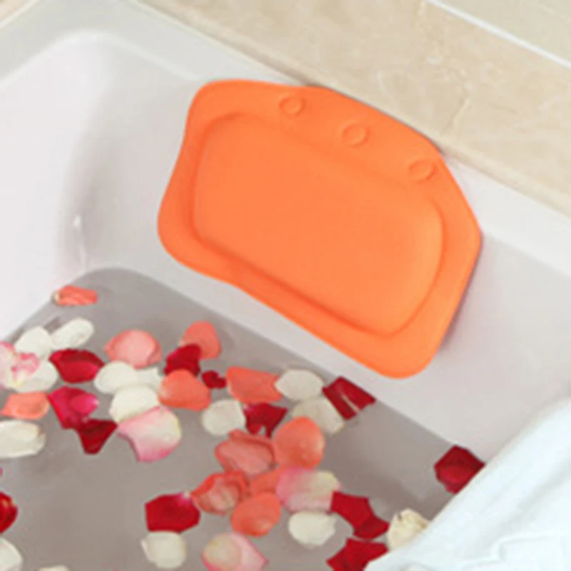 Buy 2017 PVC Bathtub Pillow Headrest Neck Support