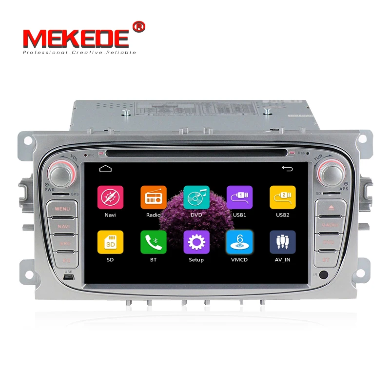 Top MEKEDE Lowest price Smart car gps navigation dvd car radio player for FORD/FOCUS 2/MONDEO/S-MAX/CONNECT 2008 2009 2010 2011 1