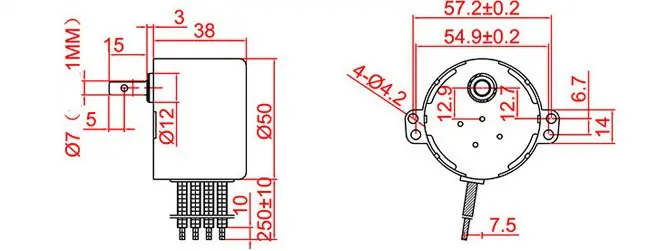 Фирменная Новинка 50ktyz моторный накопитель переменного тока 220V с синхронным электродвигателем 10 Вт постоянный магнит Шестерни планетарный редуктор двигателя управляемый микро двигатель