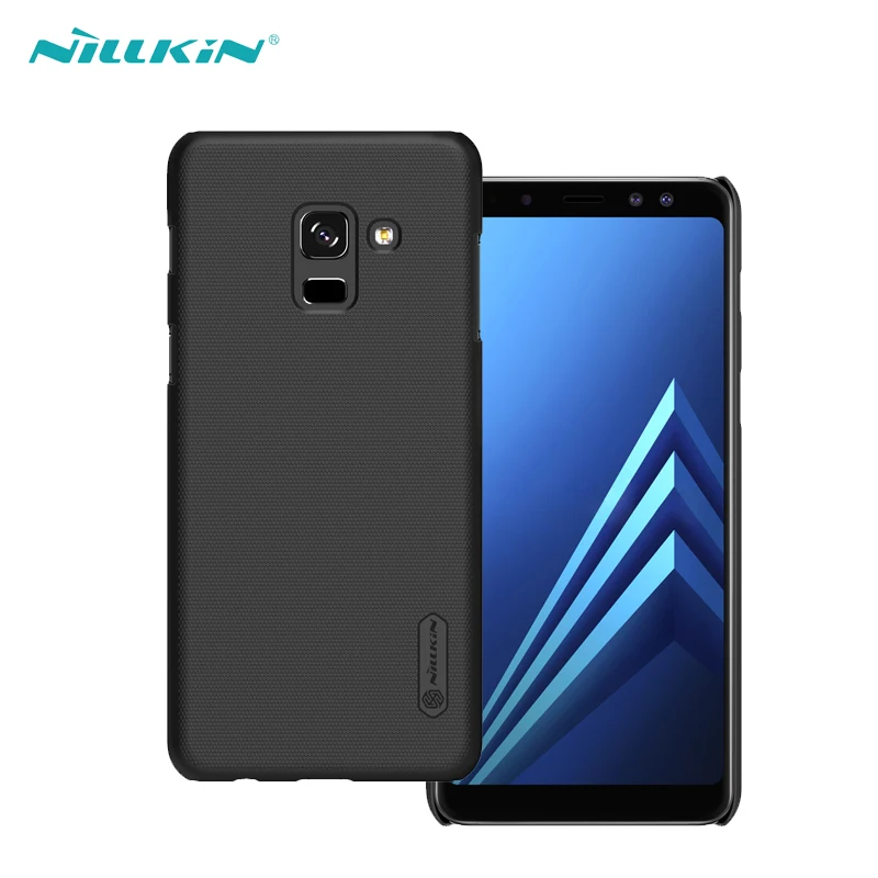 

For Samsung Galaxy A8 Plus 2018 Case NILLKIN Super Frosted Shield Matte Hard PC Back Case For Samsung Galaxy A8 2018 Phone Cover