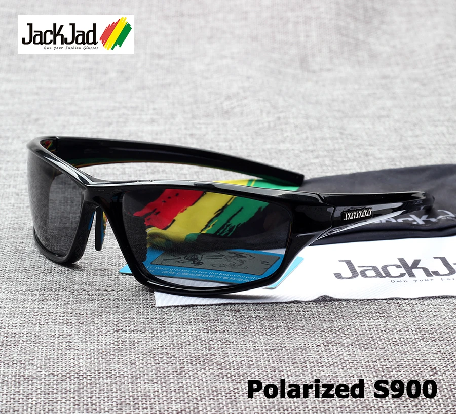 

JackJad 2018 Fashion Men S900 Polarized Sports Outdoor Sunglasses Goggle Cool Brand Design Sun Glasses Oculos De Sol 3 Models