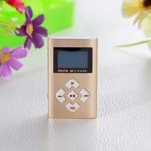 Портативный Стильный USB подключение мини MP3-плеер ЖК-экран поддерживает 8 Гб Micro SD/TF карты расширения#10