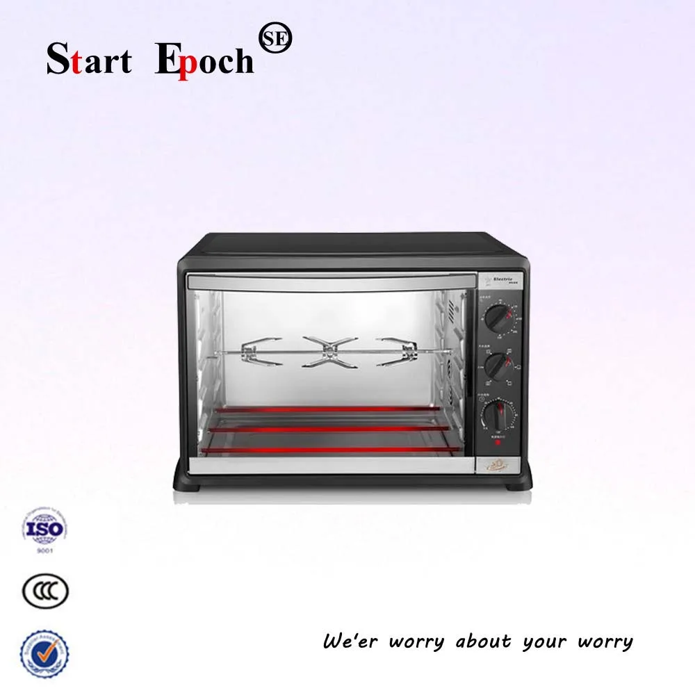 52L The large capacity electric oven 6 heating tube 120 minutes timing