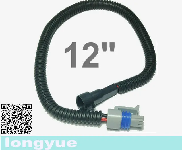 

longyue 2pcs Corvette C5/C6 Intake Air Temp IAT sensor Extension harness 12" LT1 LS1 LS2