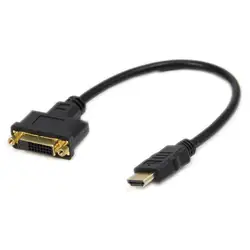 30 см HDMI штекерным DVI-D 24 + 1 контактный разъем (M/F) видео кабель адаптер Plug