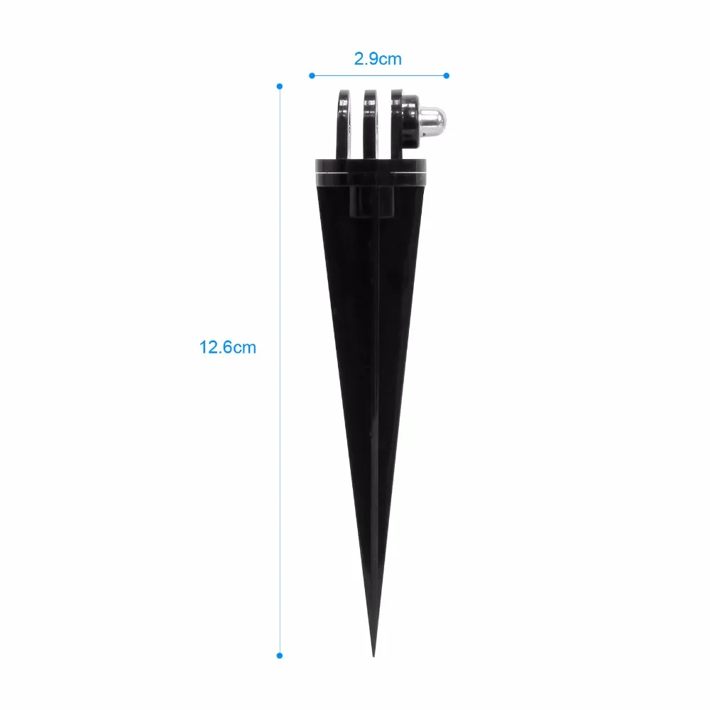 Ground Spike Mount Mini Tripod Pole Stake Anchor Hand Grip Holder For Gopro Hero 33+45 Session Xiaoyi Action Camera (5)