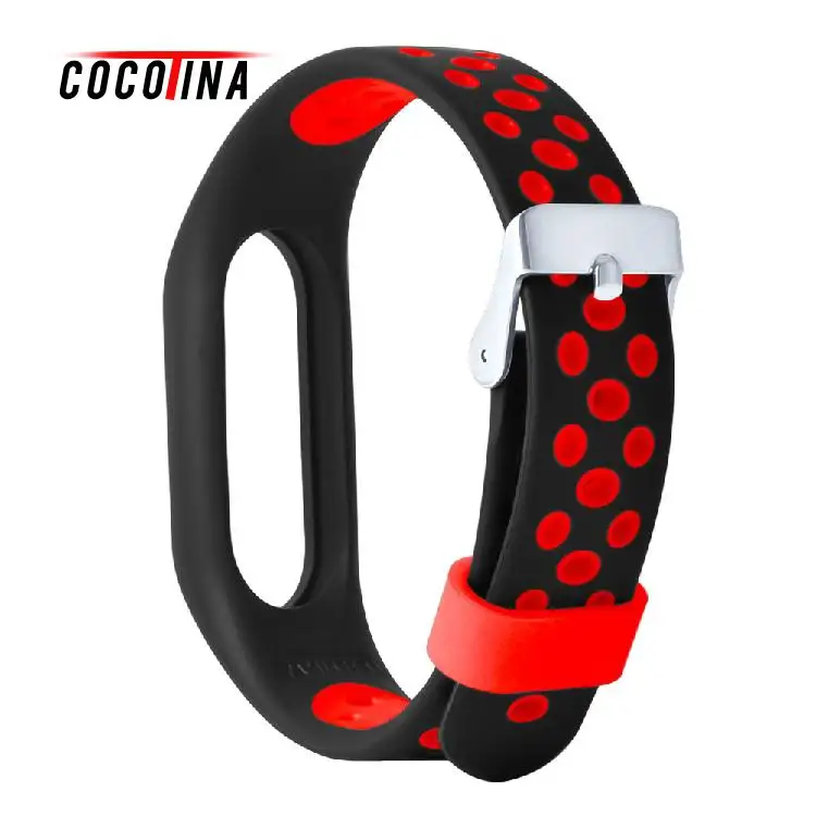 

COCOTINA Smart Band Accessories For Mi Band 2 Silicone Band Bracelet Strap Colorful Strap Wristband Replacement LBD1596