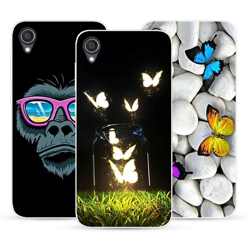 Case For Asus ZenFone Live L1 ZA550KL Transparent Printing Drawing Silicone Phone Cover Zenfone 5 Lite ZC600KL |