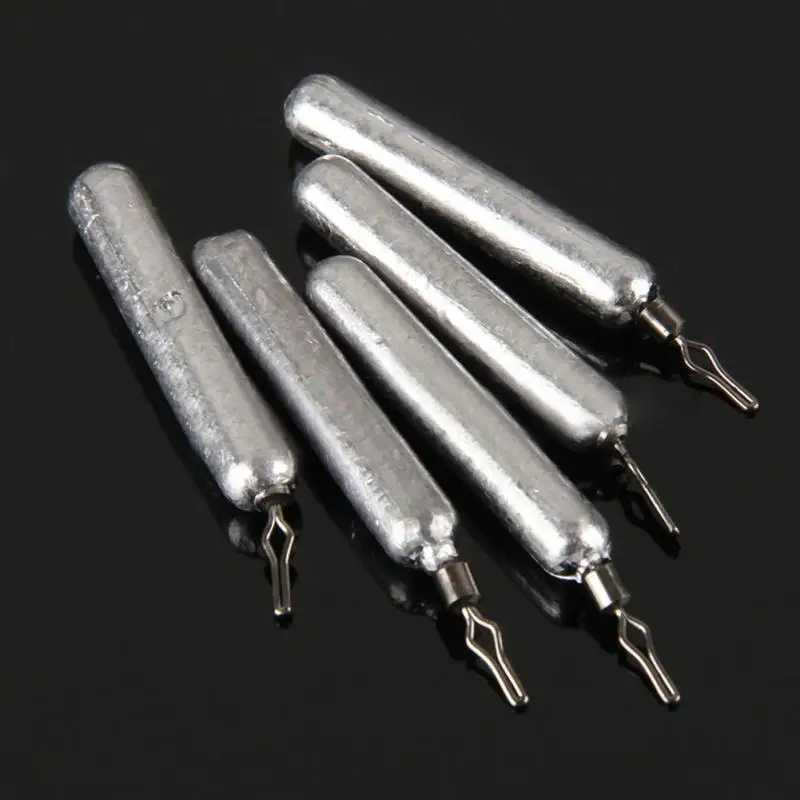 

5Pcs Sinker for Fishing Fall Fishing Lead Sinker Rotatable Clip Sea Fishing Tackle Fishing Tools Accessories plomb peche mer#925