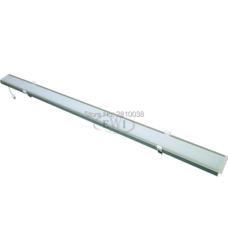 10 X 0.6M Sets/Lot T type Anodized Silver Linear lighting led and Linear pendant lighting for ceiling and pendant lights