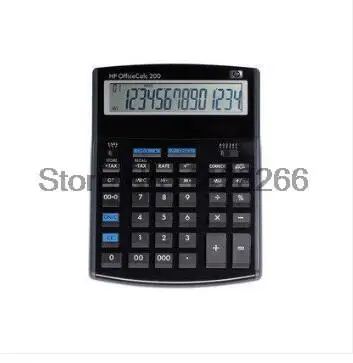 1 Piece New Original HP OfficeCalc 200 14 Digit font b Calculator b font Office font