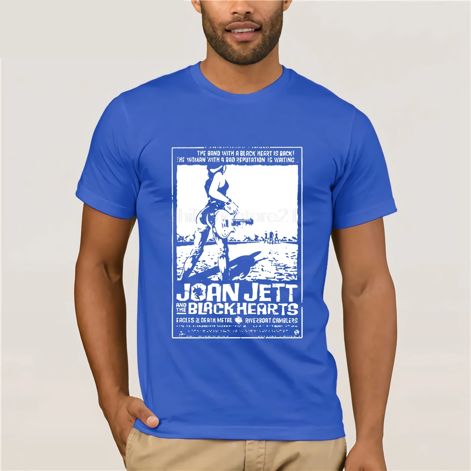 Brand Cotton Men Clothing Male Slim Fit T Shirt Joan Jett & The Blackhearts Runaways T Shirt Brand Cotton Men Clothing Male Slim Fit T Shirt Joan Jett & The Blackhearts Runaways T Shirt