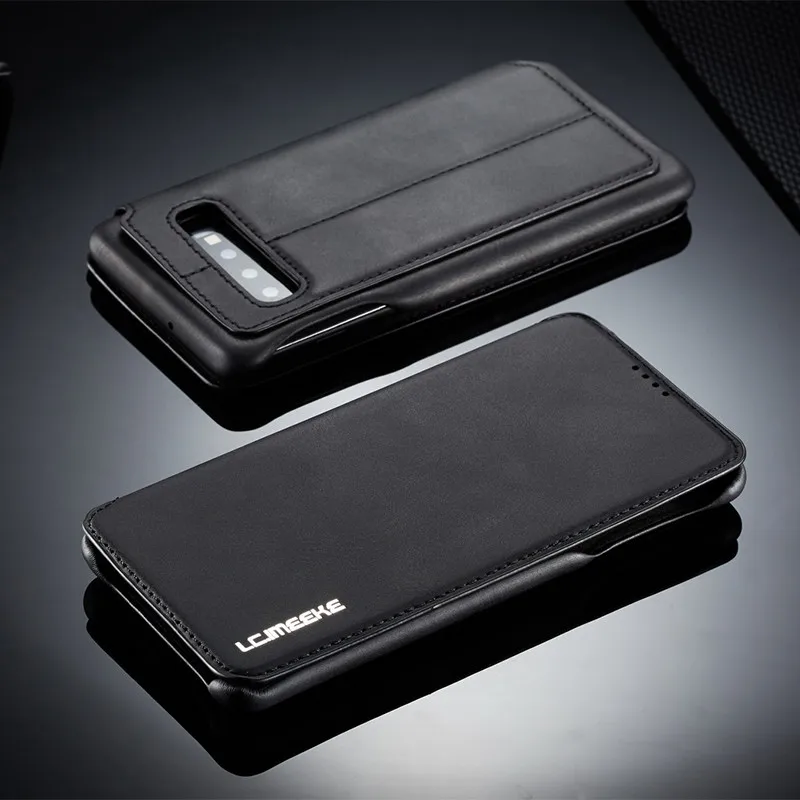 Для Coque samsung S10 Чехол кожаный магнитный чехол для телефона Hoesje samsung Galaxy S10 Plus Чехол-книжка для samsung S10 e