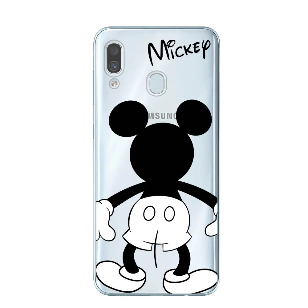 Чехол Minnie для samsung Galaxy A50 A505 6,", Мягкая силиконовая задняя крышка из ТПУ для телефона samsung A10 A20 A30 A40 A50 A70, чехол-бампер - Цвет: T5029