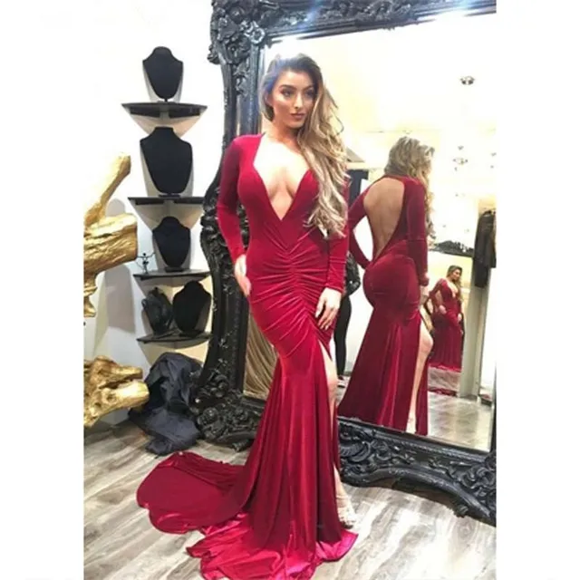 deep maroon bridesmaid dresses