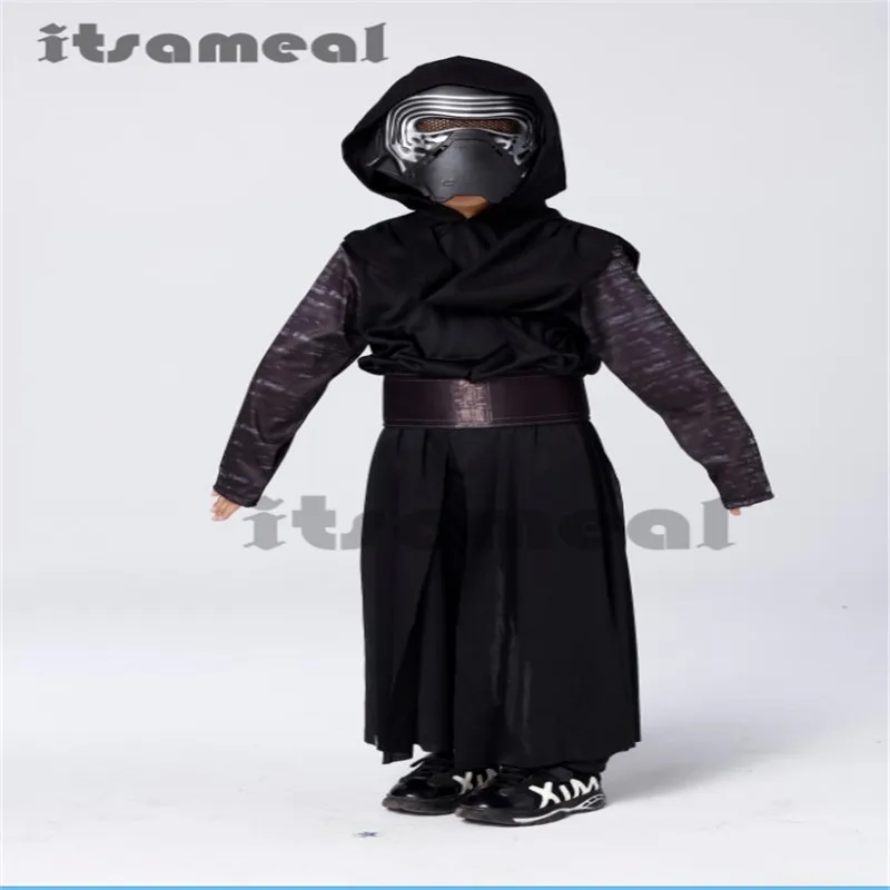 Карнавальный костюм «The Force Awakens Star Wars», «Kylo Ren», детская одежда для мальчиков, роскошный классический костюм из фильма на Хэллоуин