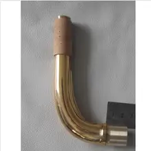 Баритон-саксофон Шея золотой лак латунный материал 22,0 мм