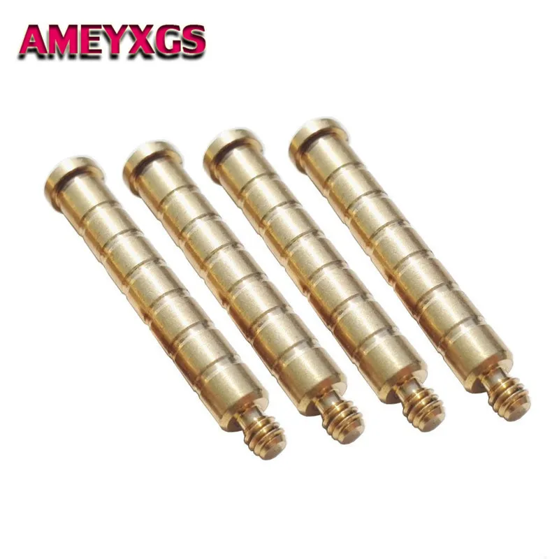 

6/12/24Pcs 100Gr Archery Copper Arrow Weights Insert Screw Points For ID 6.2mm Arrow Shafts Outdoor Hunting Shooting Accessories