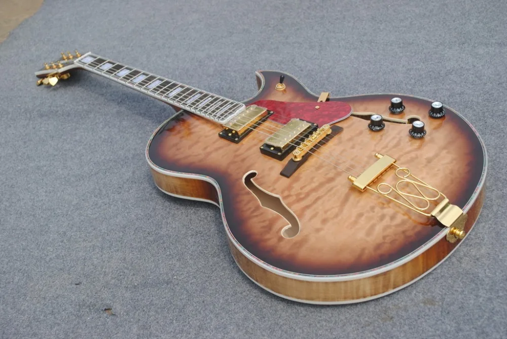 2019 New +Factory + Chibson luxury custom byrdland electric jazz guitar