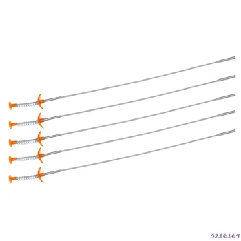 

Flexible Long Reach Claw Pick Up Narrow Bend Curve Grabber Tool Spring Grip 60cm