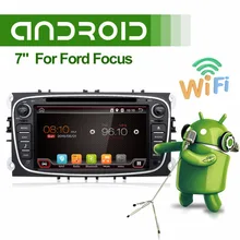 Capacitive Screen Android 6.0 Car DVD Navigation for Ford Mondeo S-Max Focus II GPS Radio Wifi 3G Bluetooth