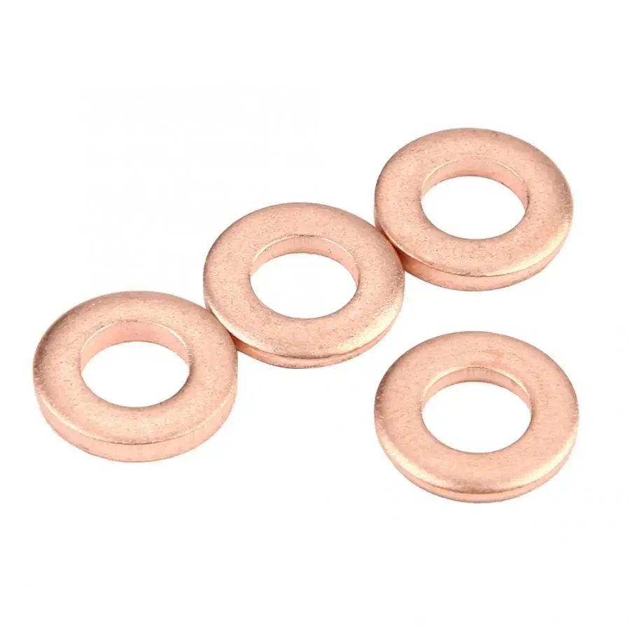 

Fuel Injector Seal Copper Washer Gasket for FORD TRANSIT MK7 car accessories connector injector Fuel Injector Washer New