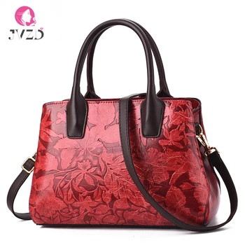 

JVZD Fashion Women's Bag, Embossed PU Leather Messenger Bag, Shoulder Diagonal Handbag