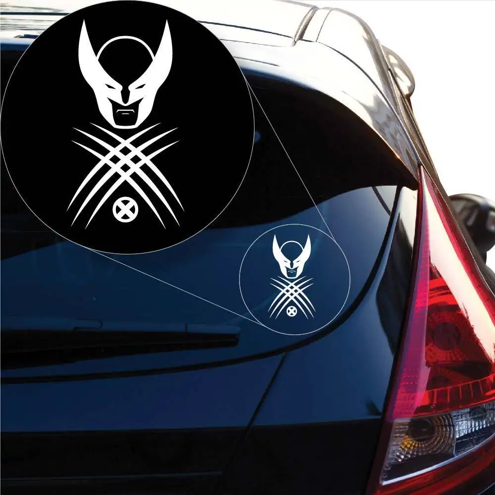 

Wolverine X Men Decal Sticker für Autofenster, Laptop und mehr