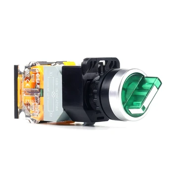 

5 PCS Push button switch Short handle 2-Position Latching Waterproof IP65 1NO 1NC 1NO+1NC 1NO+1NO 1NC+1NC LA115-B8-11XD-R31