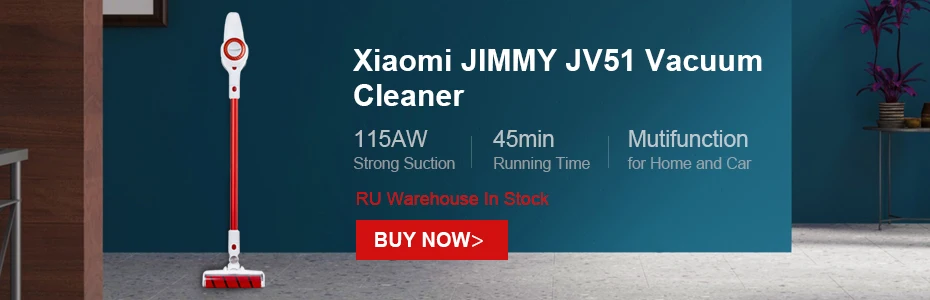 Xiaomi JIMMY JV51 Vacuum Cleaner PC
