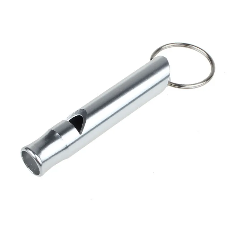 

1pc Mix Aluminum Emergency Survival Whistle Keychain For Camping Hiking New MA30