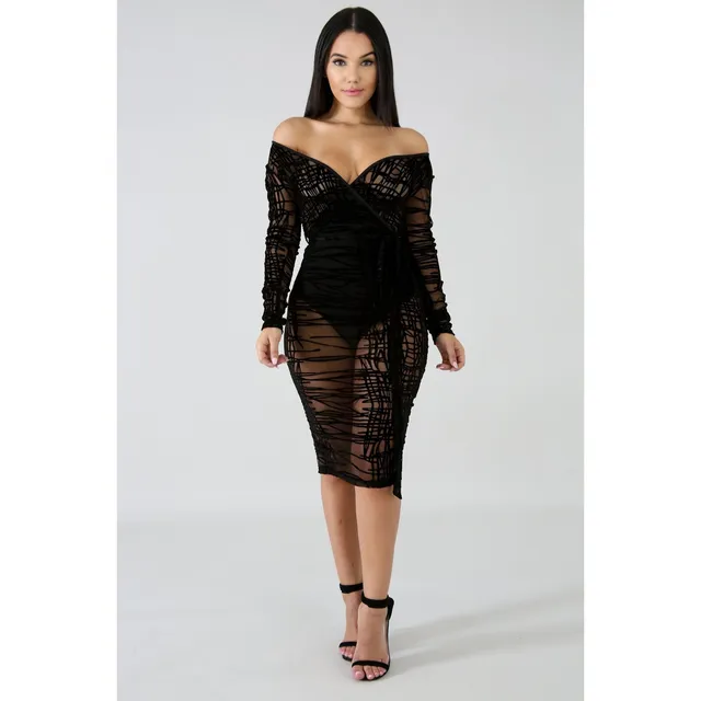 Plus size bodycon mini dress