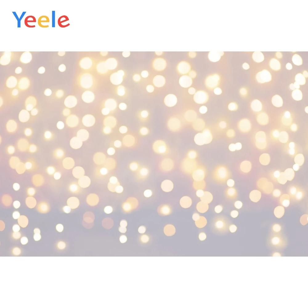

Yeele Wallpaper Photocall Lights Bokeh Glitters Photography Backdrops Personalized Photographic Backgrounds For Photo Studio