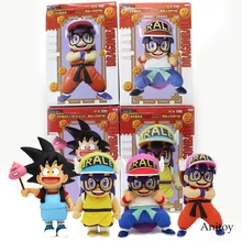 Dr. Slump Arale Косплей Dragon Ball Z Son Goku Krillin аниме мультфильм забавная ПВХ фигурка Коллекционная модель игрушки 18~ 24 м 4 стиля