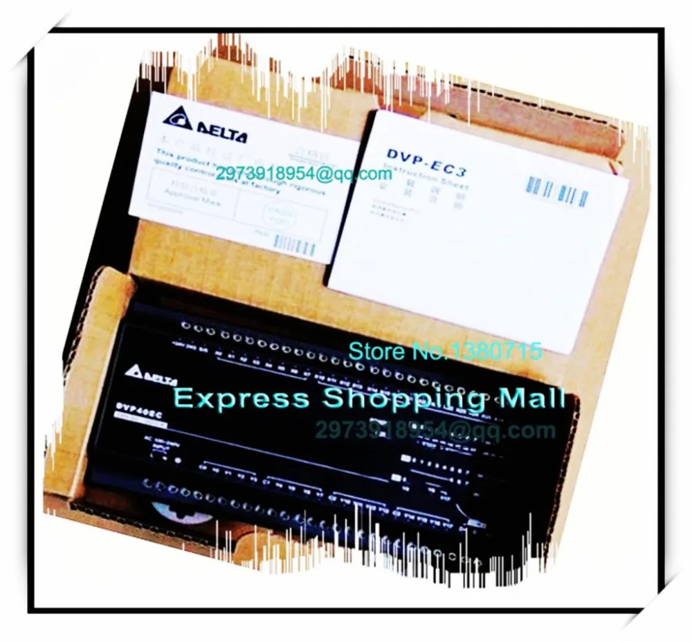 New Original DVP60EC00T3 Delta PLC EC3 series 100-240VAC 36DI 24DO Transistor output new original dvp24ec00t3 delta plc ec3 series 100 240vac 12di 12do transistor output