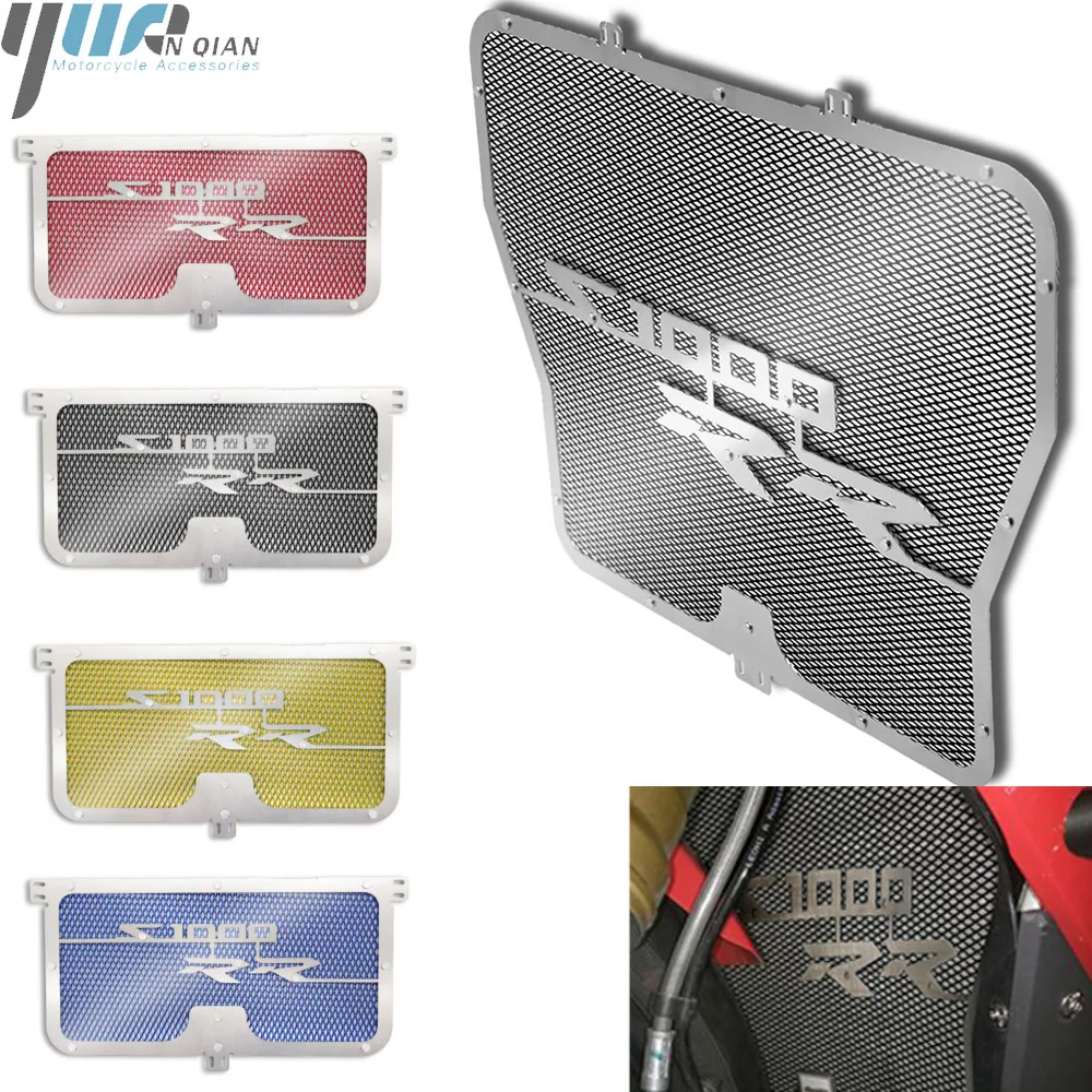 

For BMW S1000RR S1000 RR 2009-2016 Stainless Steel Motorbike Radiator Grille Guard Protective Cover For BMW S1000RR 2009-2016